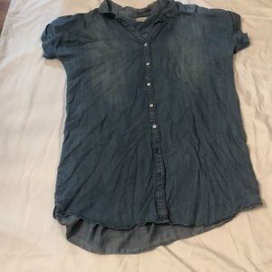 Blue Jean dress size L 
Baby doll style casual summer/spring dress very airy